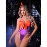 Women Halter Neck Sexy Lingerie Two-Piece Set