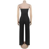 Women Summer Stretchy Casual Jumpsuit