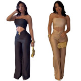 Women Summer Stretchy Casual Jumpsuit