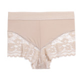 Plus Size Women Sexy Lace Seamless Briefs