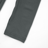 Women Fall/Winter V-Neck Furry Patchwork Shawl Collar Solid Long-Sleeved Jumpsuit