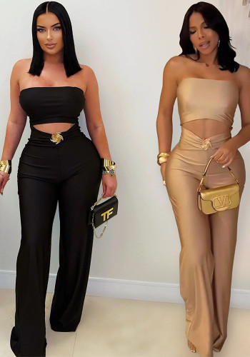 Women Summer Stretchy Casual Jumpsuit