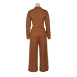 Women Fall/Winter Casual Top and Sweatpants Two-Piece Set