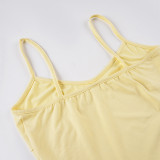 Women Solid Casual American-Style Sweatpants and Shorts Three-Piece Set