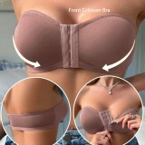 Plus Size Women Sexy Wire-Free Shaping Bra