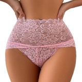 Plus Size Women Knitting Seamless Cutout Briefs