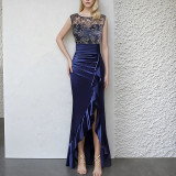 Women Sexy Qipao Maxi Dress