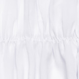 Women Chiffon Patchwork Contrast Color Dress