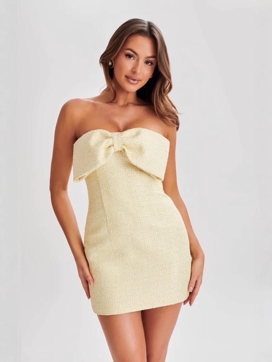 Women Solid Sexy Dress