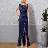 Women Sexy Qipao Maxi Dress