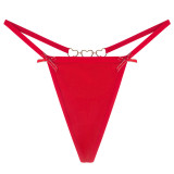 Women thong sexy hollow chain panties