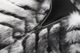 Women Autumn Elegant Turndown Collar Furry Coat