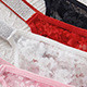 Women Lace Knitting See-Through Strap Sexy Panties