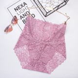 Plus Size Women Knitting Seamless Cutout Briefs