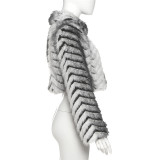Women Autumn Elegant Turndown Collar Furry Coat