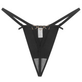 Women thong sexy hollow chain panties