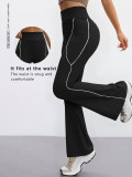Women Fitness Stretch Casual Yoga Bell Bottom Pants
