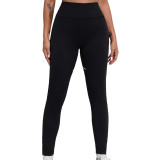 Women Contrast Colored Sport Bra and Yoga Pants Two-Piece Set