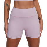 Women Contrast Colored Sport Bra and Yoga Pants Two-Piece Set