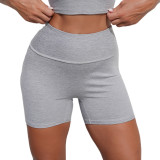 Women Contrast Colored Sport Bra and Yoga Pants Two-Piece Set