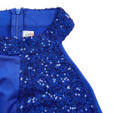 Plus Size Women's Long Dress African Fashion Elegant Sexy Halter Neck Slim Waist Evening Gown