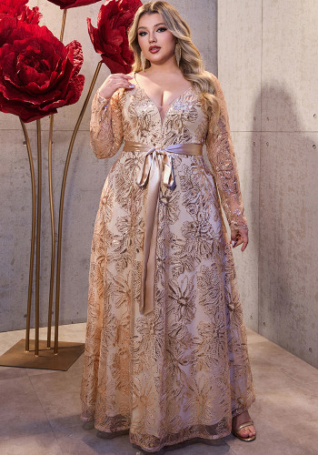 Deep V Neck Sexy Long Dress Women's Low Back Slim Waist Bridesmaid Formal Party Evening Gown