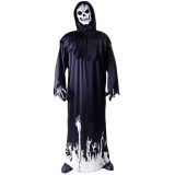 Men's Halloween Glow-in-the-Dark Scythe Cosplay Two-Piece Set