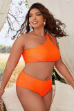 Plus-Size Women Sexy Two-Piece Swimwear