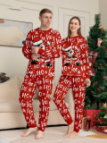 Christmas Family Wear Christmas Superman Lights Print Pajama Set