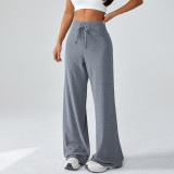 Women Yoga Drawstring Sports Pants