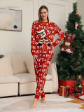 Christmas Family Wear Christmas Superman Lights Print Pajama Set