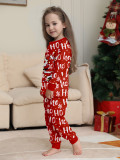 Christmas Family Wear Christmas Superman Lights Print Pajama Set