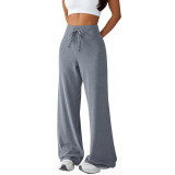Women Yoga Drawstring Sports Pants