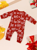 Christmas Family Wear Christmas Superman Lights Print Pajama Set