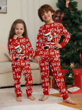 Christmas Family Wear Christmas Superman Lights Print Pajama Set