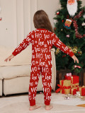 Christmas Family Wear Christmas Superman Lights Print Pajama Set
