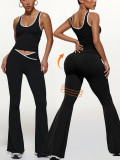 Women Fitness Stretch Yoga Two-Piece Set