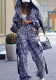 Spring Autumn Women's Fashion Casual Checkered Pocket Hooded Loose Two-Piece Pants Set