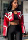 Autumn Winter Women's Long Sleeve Fashion Zipper Slim Motorcycle Jacket