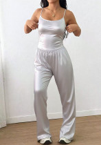 Women's Fashion Casual Sleeveless Halter Wide-Leg Jumpsuit Women's Fashion Casual Sleeveless Halter Wide-Leg Jumpsuit