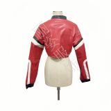 Autumn Winter Women's Long Sleeve Fashion Zipper Slim Motorcycle Jacket