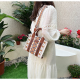 Women Summer Canvas Printed Shoulder Bag Handbag Crossbody Tote Bag