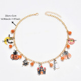 Halloween clavicle necklace