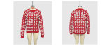 Women Autumn/Winter Heart Valentine's Day Sweater