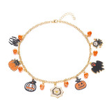 Halloween clavicle necklace