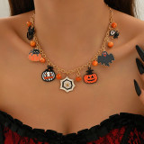 Halloween clavicle necklace
