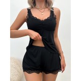 Women Lace Sexy Lingerie Two-Piece Set