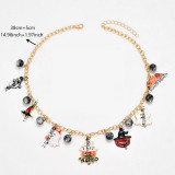 Halloween clavicle necklace