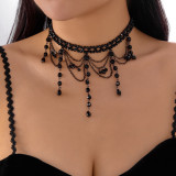 Halloween funny necklace pumpkin ghost pendant clavicle necklace