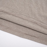 Women Fall/Winter Casual Turtleneck Long-Sleeved Top and Pants Two-Piece Set